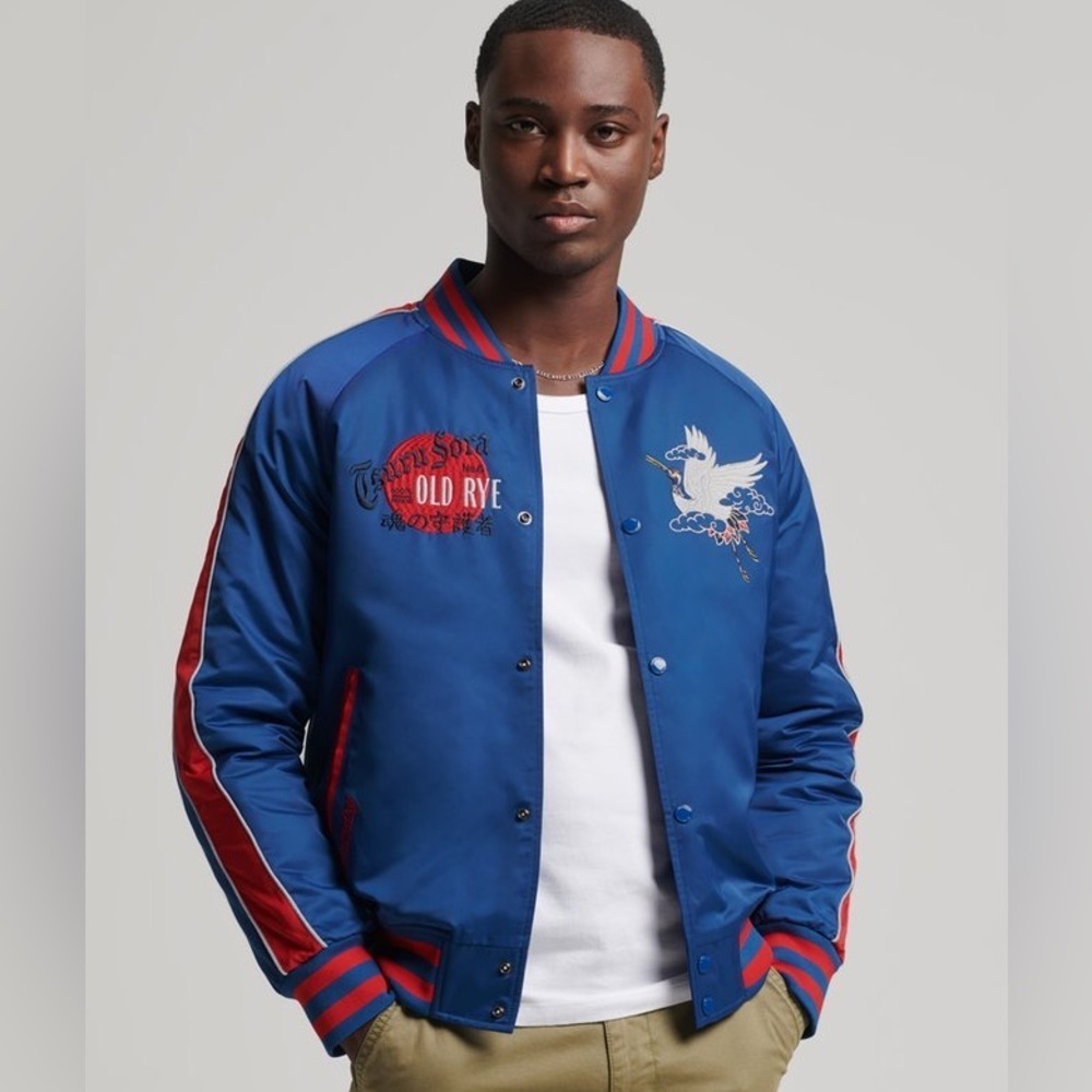 Superdry Men’s Vintage Sukajan Bomber Jacket